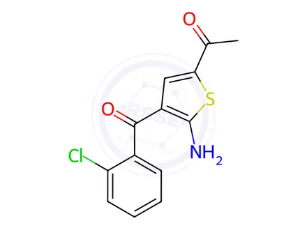 Chemical structure of Etizolam Impurity 14