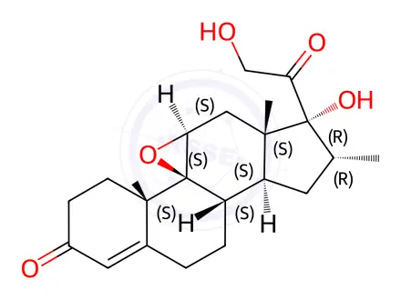 Chemical structure of Dexamethasone Impurity 33