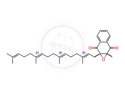 Chemical structure of Vitamin K2 Impurity 7