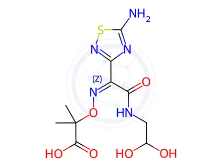 Chemical structure of Ceftolozane Impurity 63