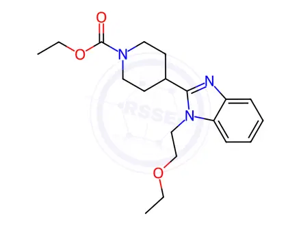 Chemical structure of Bilastine Impurity 26