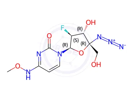 Chemical structure of Azvudine Impurity 15