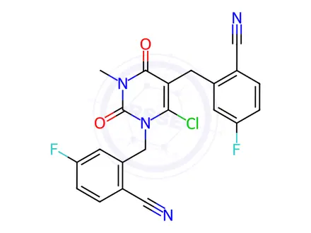 Chemical structure of Trelagliptin Impurity 170