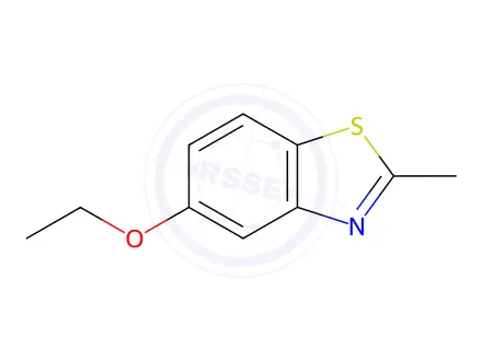 Chemical structure of Benzothiazole, 5-ethoxy-2-methyl-(9CI)