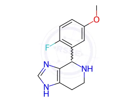 Chemical structure of 4-(2-Fluoro-5-methoxyphenyl)-4,5,6,7-tetrahydro-1H-imidazo[4,5-c]pyridine