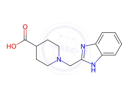 Chemical structure of 1-(1h-benzimidazol-2-ylmethyl)piperidine-4-carboxylic acid dihydrochloride