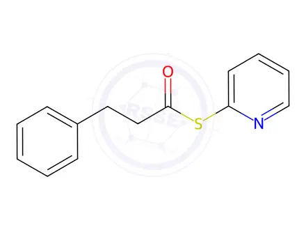 Chemical structure of S-Pyridin-2-yl 3-phenylpropanethioate