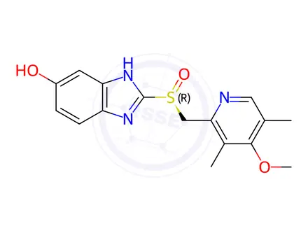 Chemical structure of Esomeprazole Impurity 33