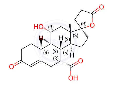 Chemical structure of Eplerenone Impurity 9