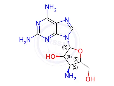 Chemical structure of Adenosine Impurity 69