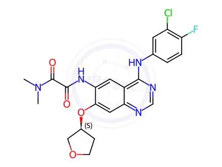 Chemical structure of Afatinib Dimaleate Impurity 128