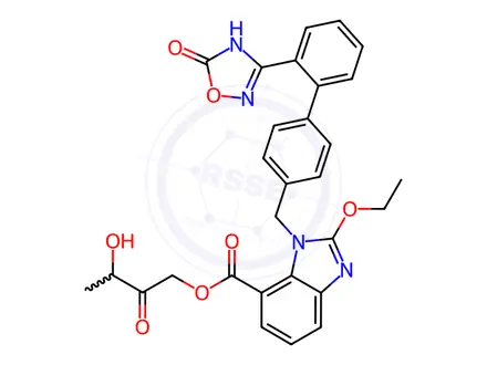 Chemical structure of Azisartan Impurity 142