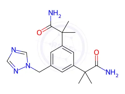 Chemical structure of Anastrozole Impurity 18