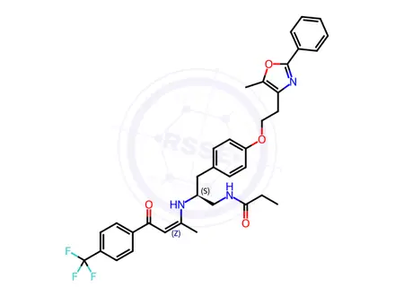 Chemical structure of GW-6471
