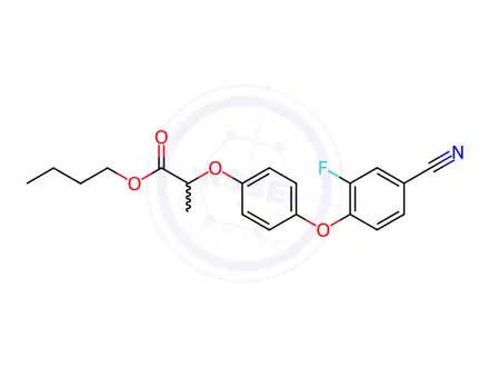 Chemical structure of Cyhalofop-butyl Impurity 4