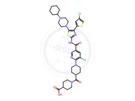 Chemical structure of Avatrombopag Impurity 35
