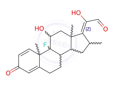 Chemical structure of Dexamethasone impurity 19