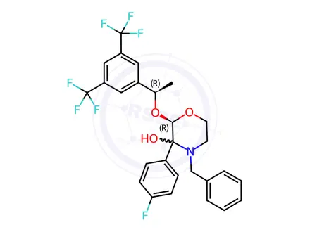 Chemical structure of Aprepitant Impurity 13
