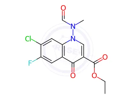 Chemical structure of Amifloxacin Impurity 2
