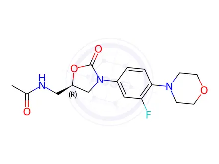 Chemical structure of Linezolid Impurity 17