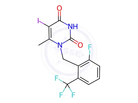 Chemical structure of Elagolix Impurity 36