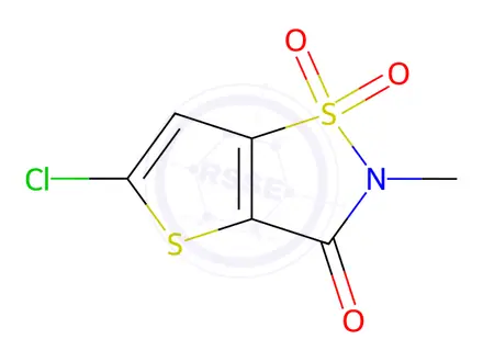 Chemical structure of Tenoxicam Impurity 10
