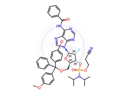 Chemical structure of Cytidine Impurity 75