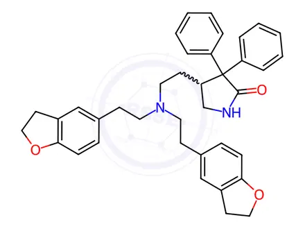 Chemical structure of Darifenacin EP Impurity E