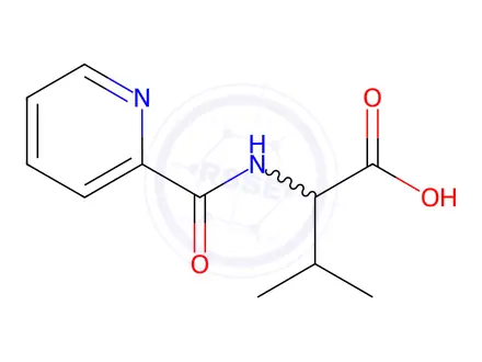 Chemical structure of Valine Impurity 77