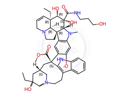 Chemical structure of Vindesine Impurity 4