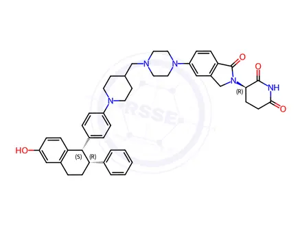 Chemical structure of Vepdegestrant Impurity 6