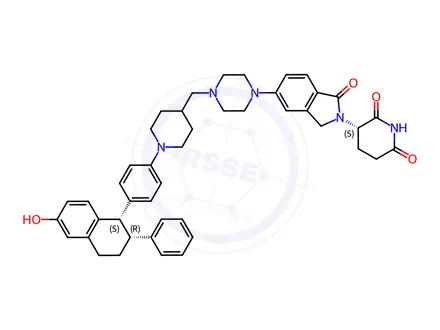 Chemical structure of Vepdegestrant Impurity 7