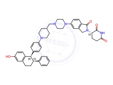 Chemical structure of Vepdegestrant