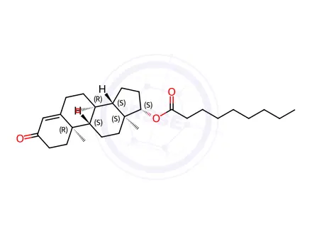 Chemical structure of Testosterone Decanoate EP Impurity C