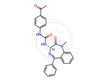Chemical structure of YM 022 Impurity 174