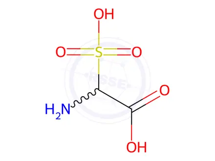 Chemical structure of Acetylcysteine Impurity 122