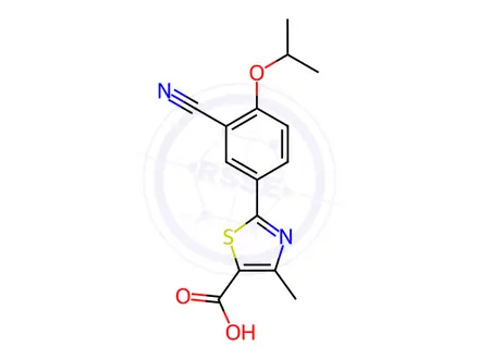 Chemical structure of Febuxostat Impurity 11