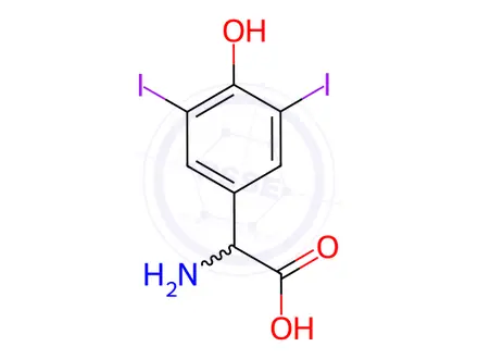 Chemical structure of Levothyroxine Impurity 14