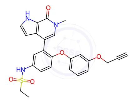 Chemical structure of Mivebresib Impurity 129