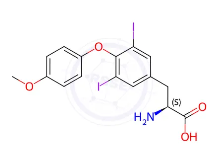 Chemical structure of Liothyronine Impurity 14