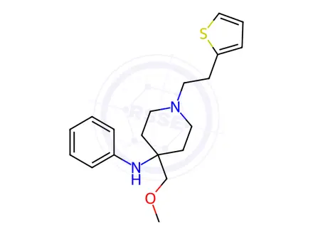 Chemical structure of Sufentanil Impurity 5 (Sufentanil EP Impurity E)