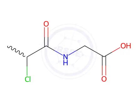Chemical structure of Tiopronin Impurity 2