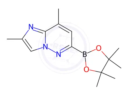 Chemical structure of Pinacolborane Impurity 37
