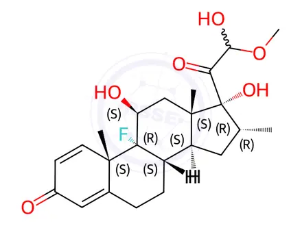 Chemical structure of Dexamethasone Impurity 27