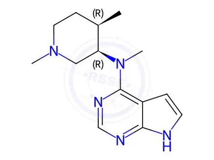 Chemical structure of Tofacitinib Impurity K