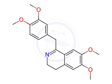 Chemical structure of Papaverine Hydrochloride Impurity 3 (Papaverine Hydrochloride EP Impurity C)