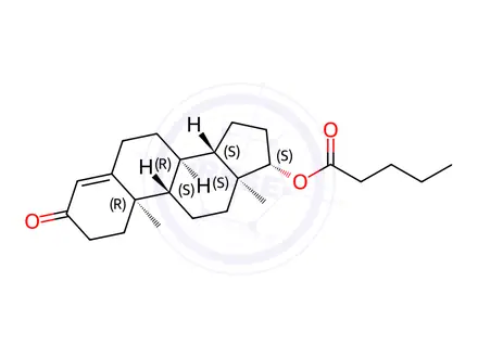 Chemical structure of Testosterone 17-​Valerate