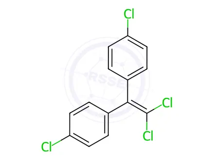 Chemical structure of 4,4’-DDE in n-Hexane