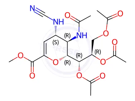 Chemical structure of Zanamivir Impurity 11