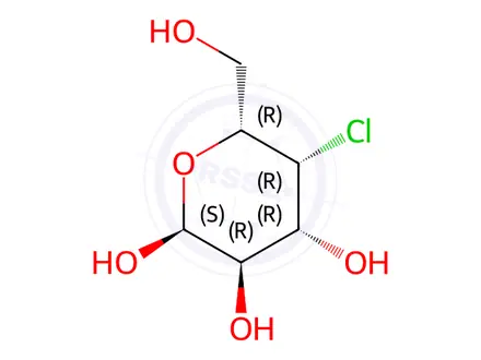Chemical structure of Sucralose Impurity 9 (Sucralose EP Impurity I)